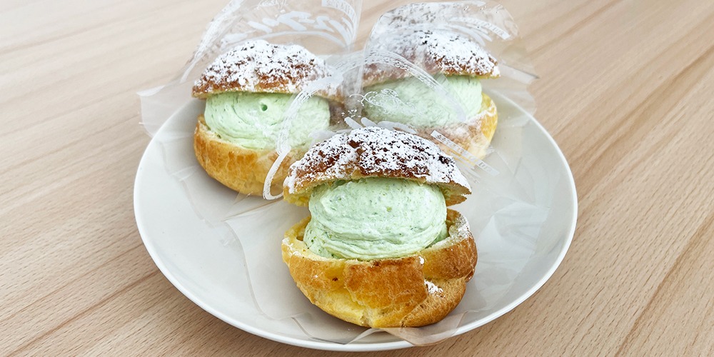ずんだ餅シュークリーム